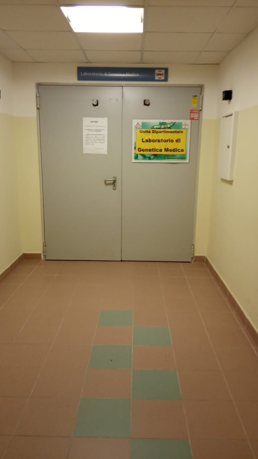 2.LABORATORIO DI GENETICA MEDICA