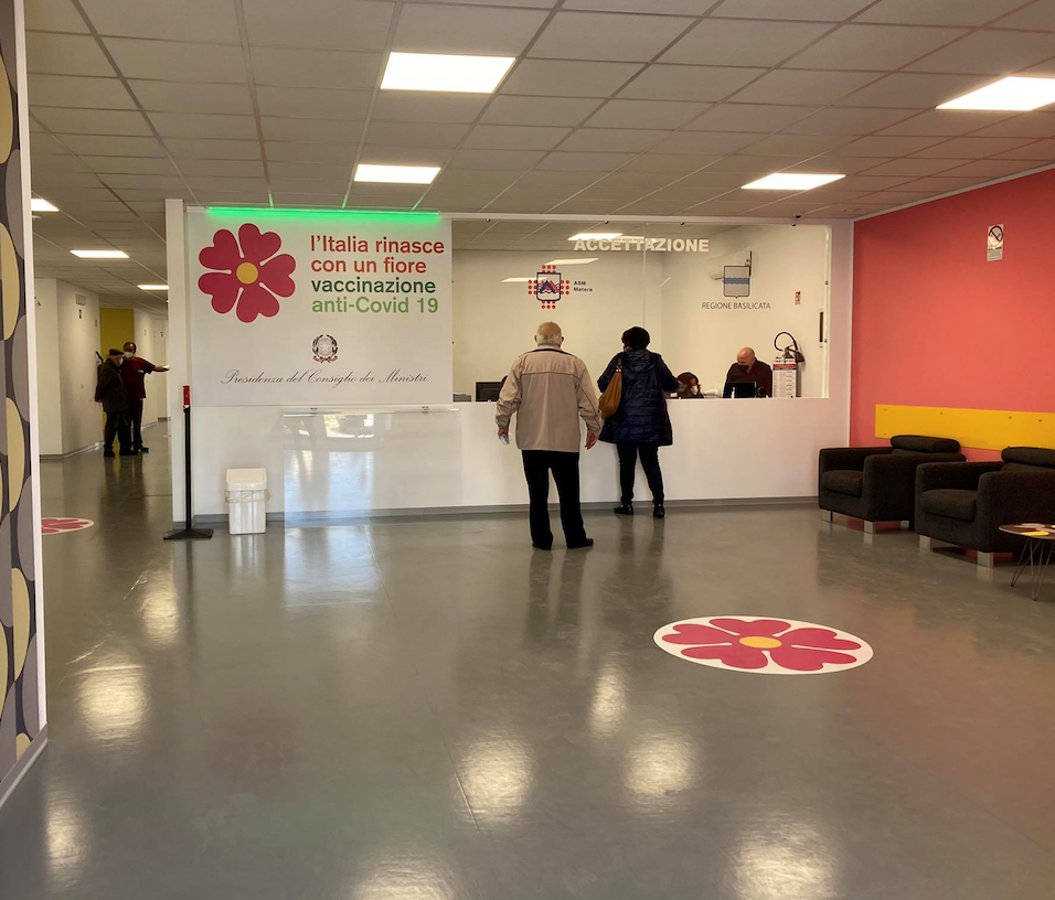 punto vaccinale matera
