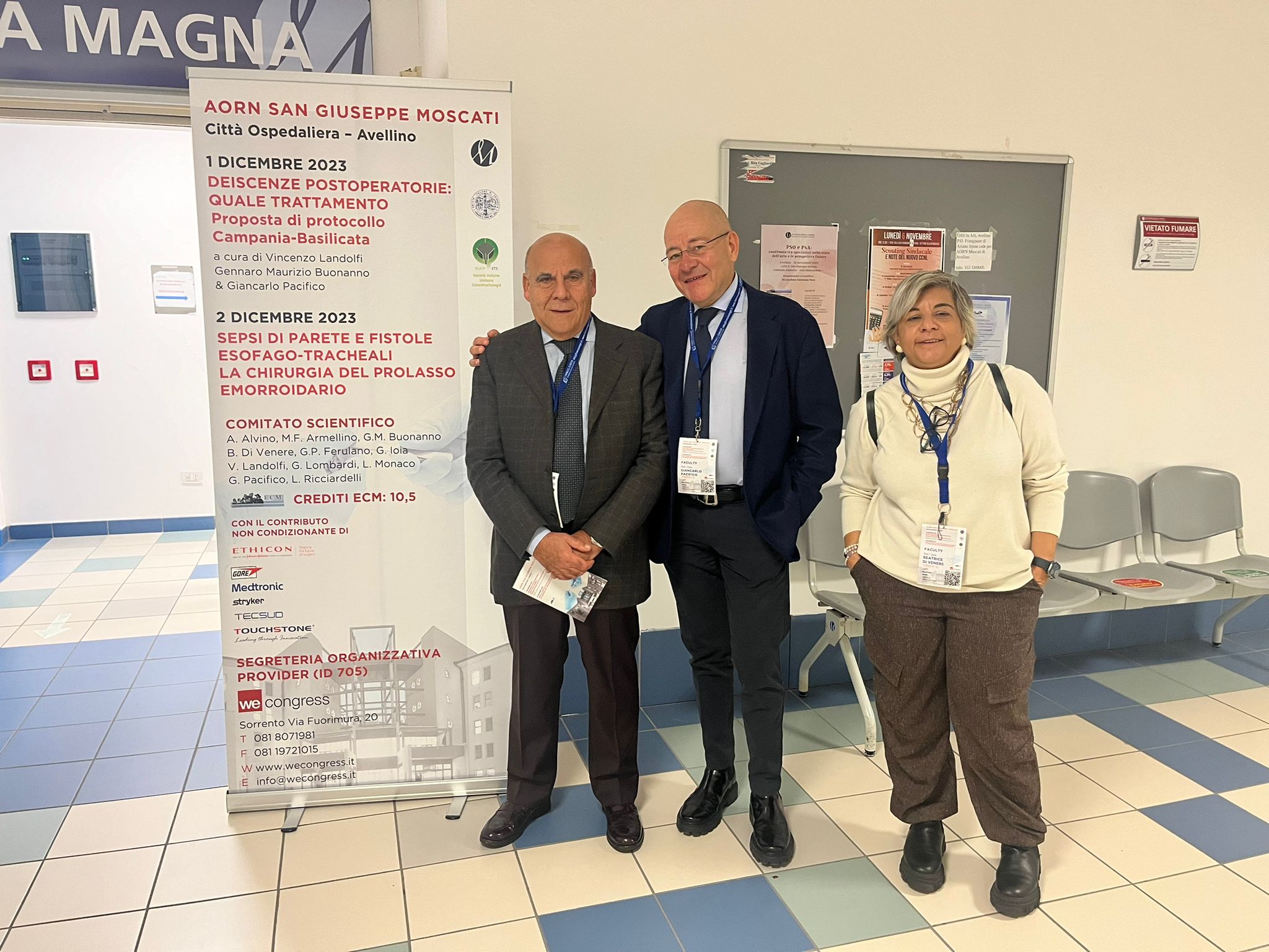 Da sinistra Beatrice Di Venere e Giancarlo Pacifico