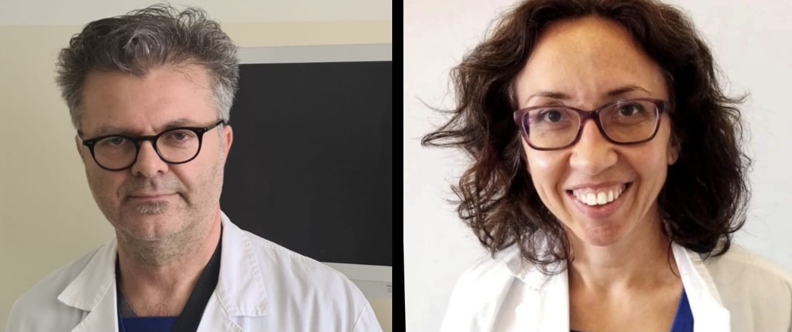 Domenico Cifarelli a sinistra Margherita Laguardia a destra