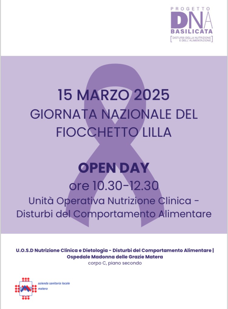 locandina nutrizione open day