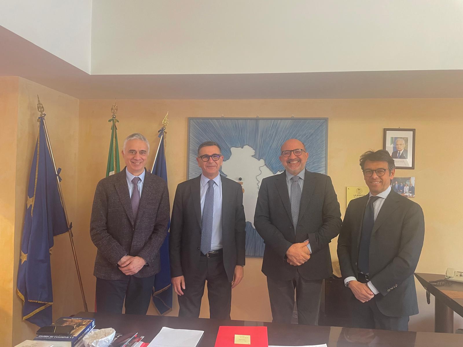 Riunione Direzione strategica ASM e Assessore Latronico