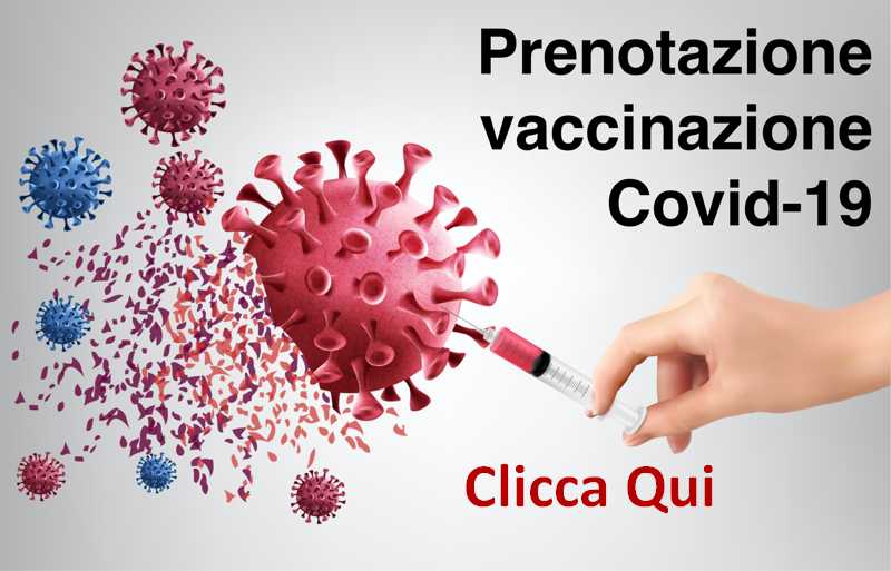 PRENOTAZIONE TAMPONI E VACCINAZIONE COVID-19 foto 